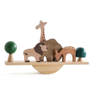 Drevená balančná hračka – Drevené zvieratká