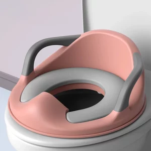 Prémiový krúžok na záchodové sedadlo pre deti – Ružová