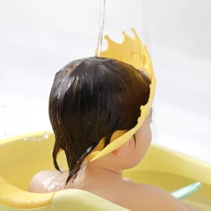 Prémiová detská sprchovacia korunka – Žltá